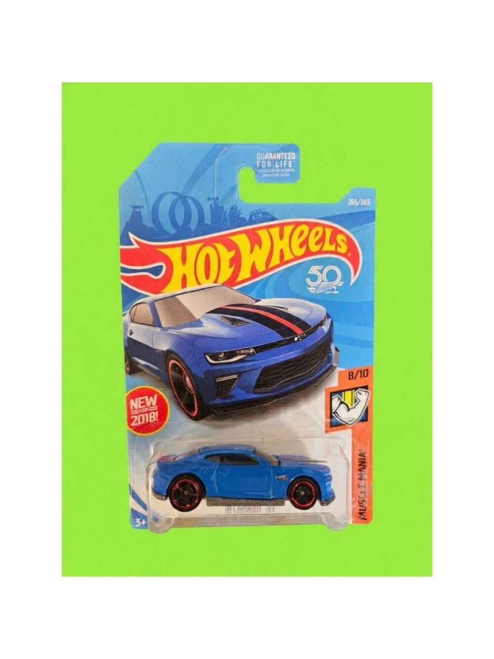 '18 Hot Wheels 50th Anniversary Camaro SS -- ITEM #2164